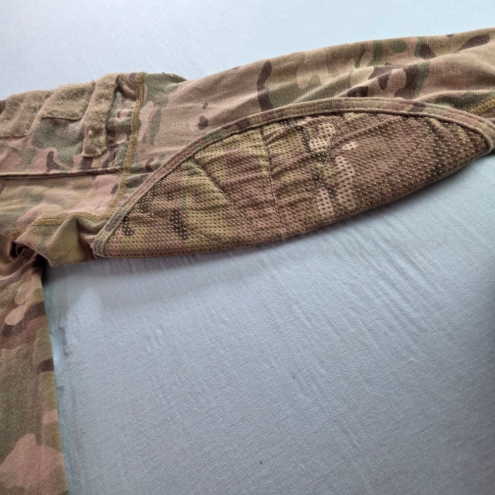 US Army Combat Shirt Flame Resistant Multicam OCP Tactical L W911QY-14-F-0071 - Picture 6 of 16